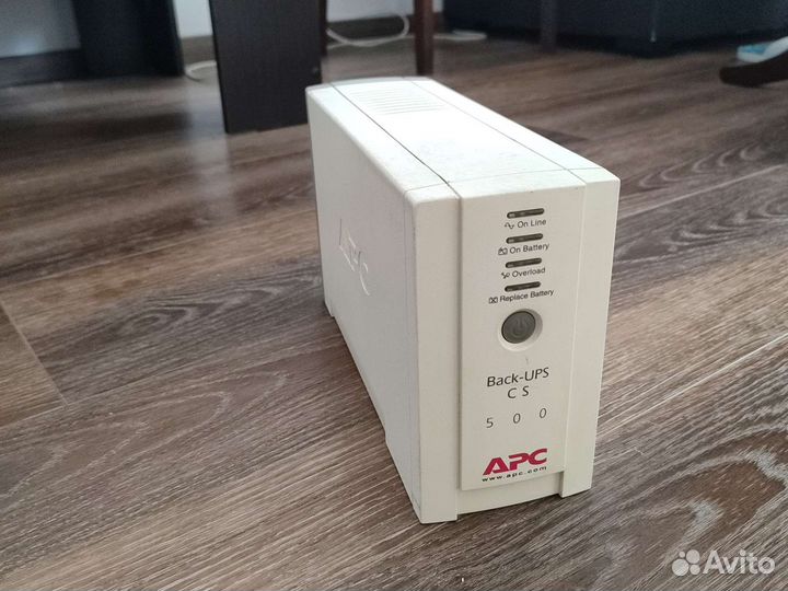 Ибп apc back ups cs 500