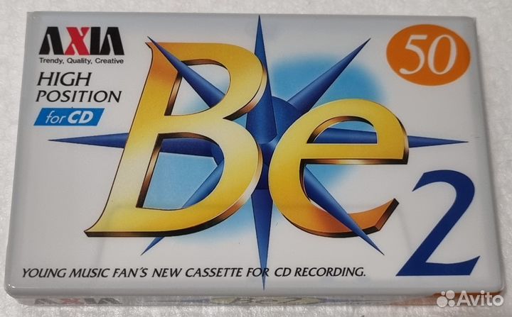 Axia BE2 50 Аудиокассета Японский рынок (Fuji)