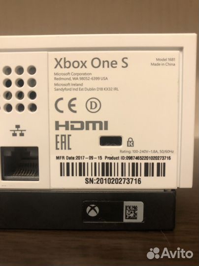 Игровая приставка xbox one s