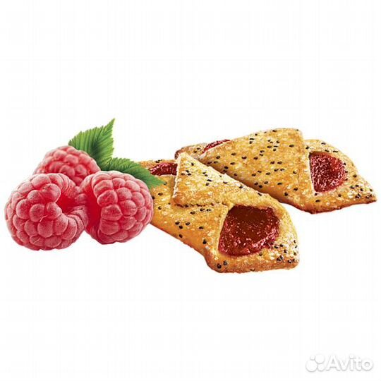 Печенье Акульчев Купелька с Малиной 225г (опт)