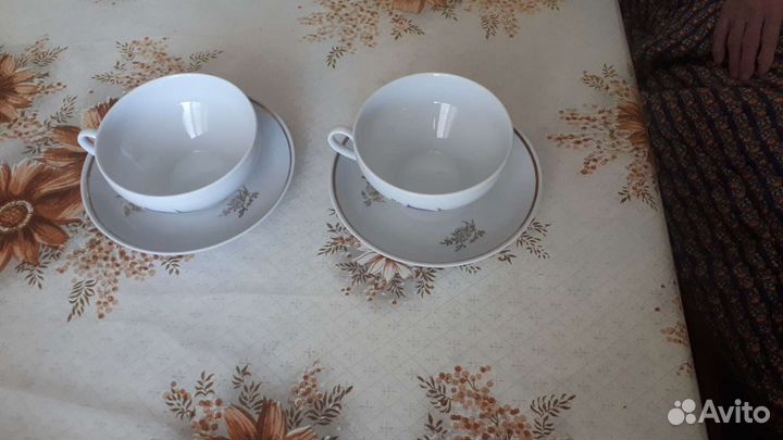 Чашка с блюдцем СССР