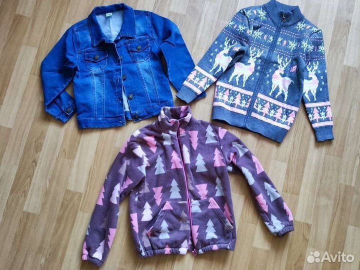 Вещи пакетом на девочку 122