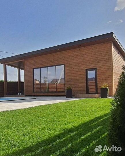 Баня на дровах. Бассейн