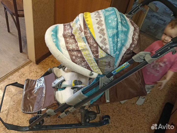 Коляска санки