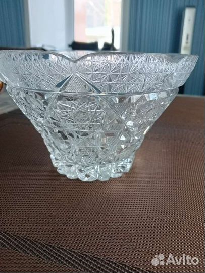 Ваза хрустальная СССР