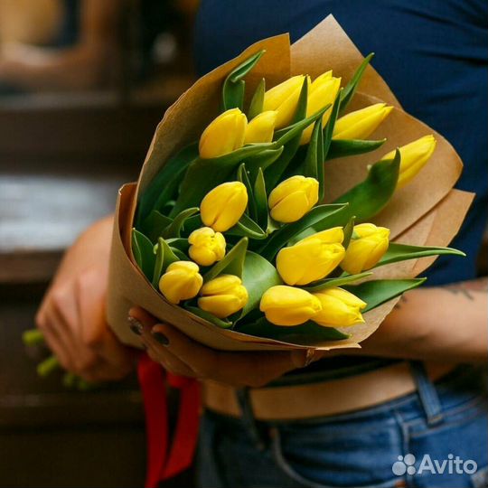 Тюльпаны к 8 марта букет