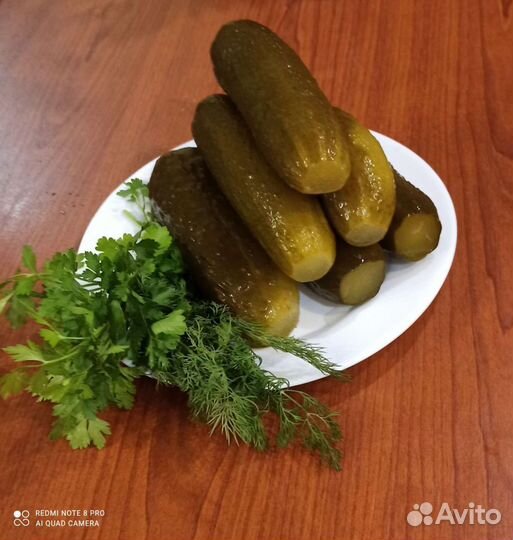 Огурцы соленые бочкой 30л