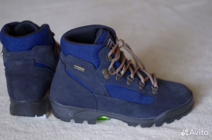 Новые турист ботинки с подошв.Vibram и мембр.р.35