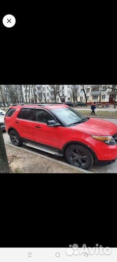 Ford Explorer 3.5 AT, 2013, битый, 200 000 км