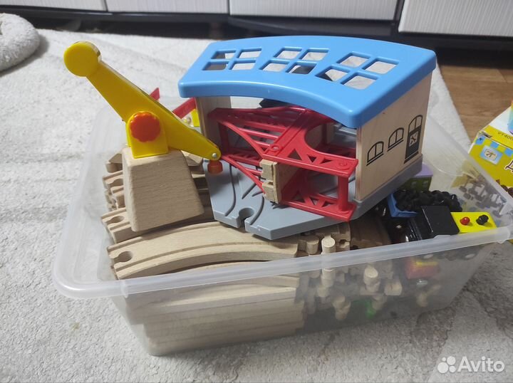 Деревянная железная дорога IKEA