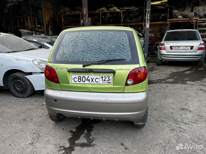 Разбор daewoo matiz