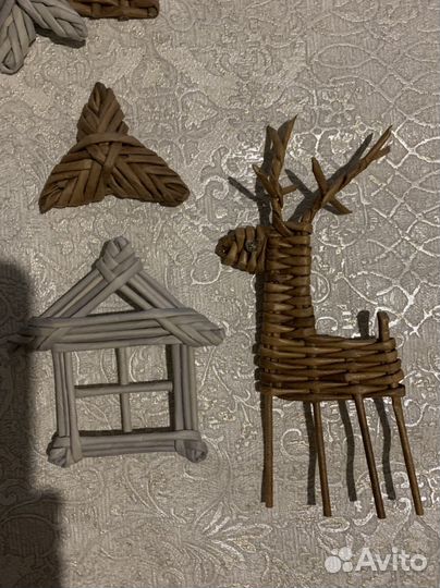 Игрушки из лозы