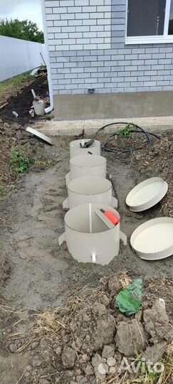 Септик Флора 3000л. с установкой