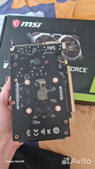 Видеокарта gtx1650 4gb