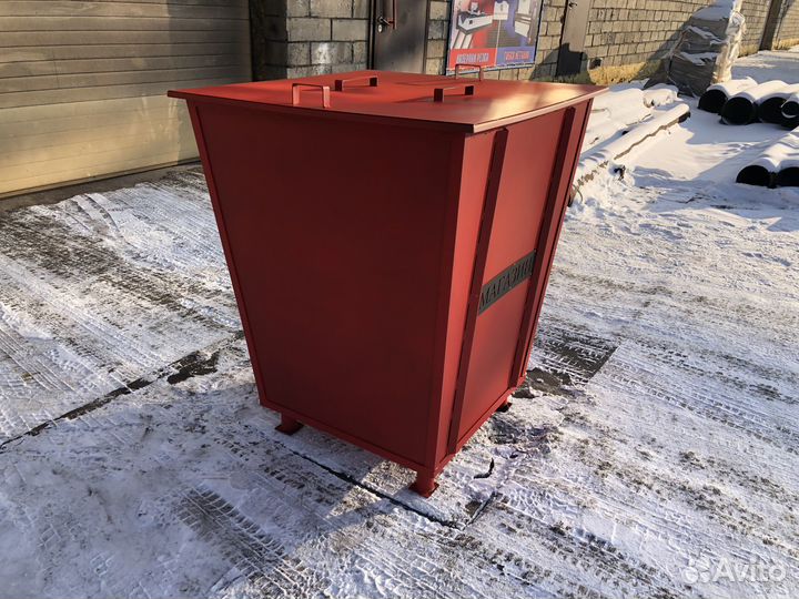 Мусорный бак (контейнеры) металлический 0.75м3