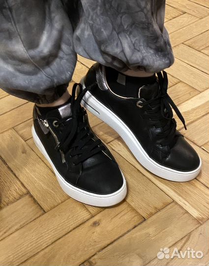 Salamander 39 кожаные кеды