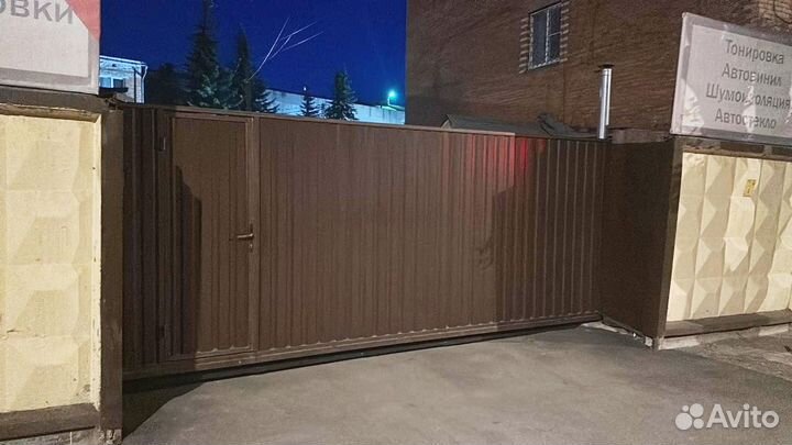 Откатные ворота под ключ с установкой