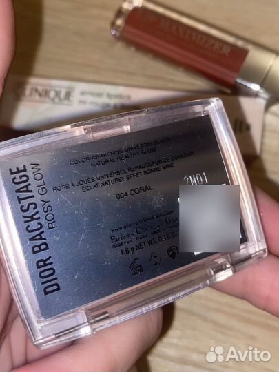 Косметика люкс Dior, Chanel, Cliniqe