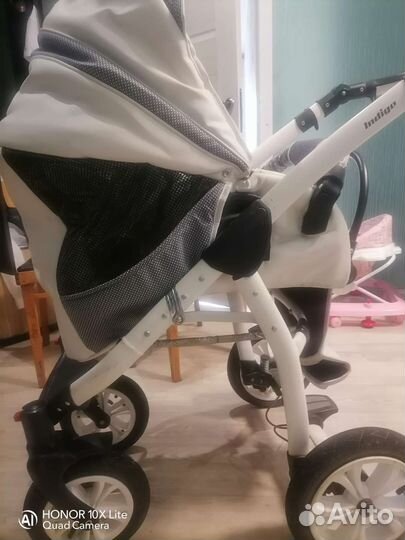 Коляска 2 в 1 эко кожа