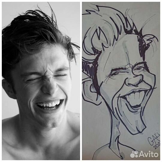 Художник на праздник. Шаржи, скетчи