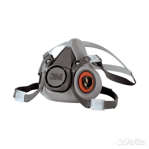 Маска 3М 6000 Респиратор 3М 6200 М-средний размер