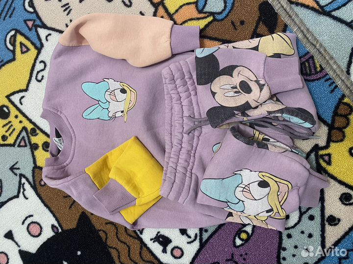 Вещи пакетом на девочку 104 110
