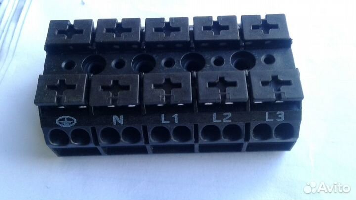 Клеммы, колодки, крышки для клемм, маркировка