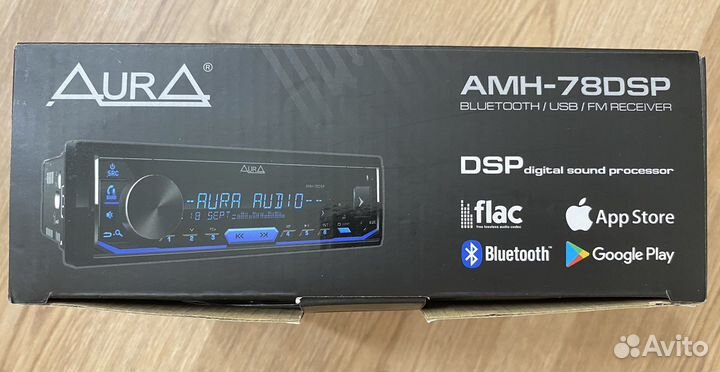 Автомагнитола Aura AMH-78DSP Bluetooth
