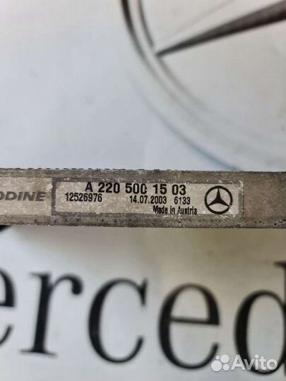 Радиатор охлаждения дополнительный Mercedes W220