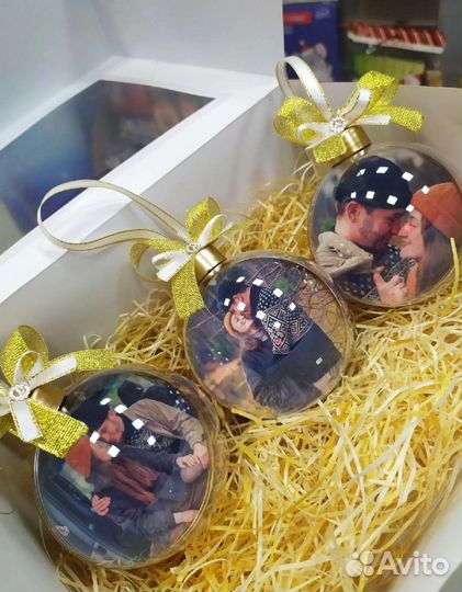Авито доставка Новогодний шар с фото