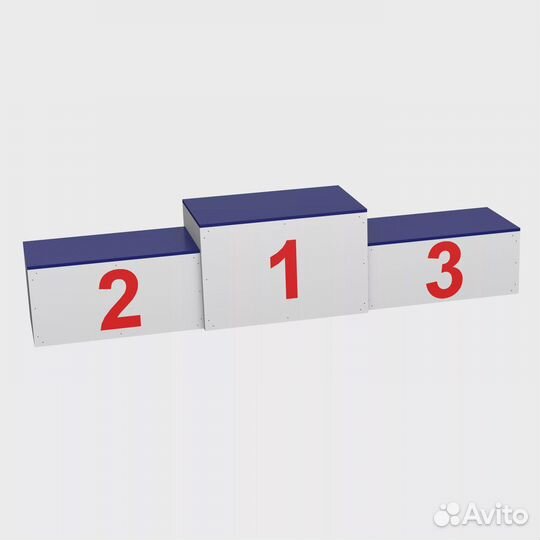Пьедестал для награждения разборный на металлокарк