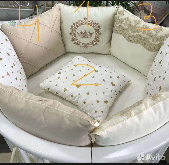 Новые бортики в детскую кроватку