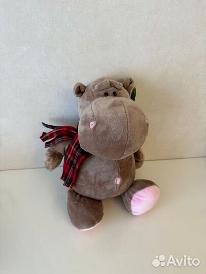 Игрушка бегемот новая