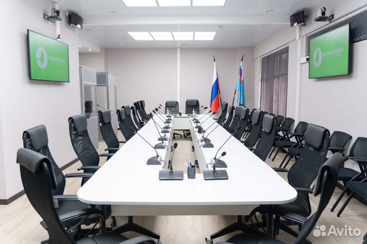 Комплект конференц-систем для переговорных комнат