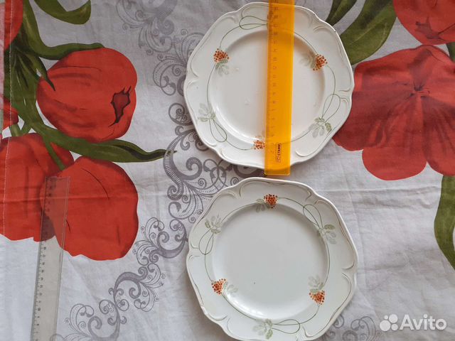 Тарелка т-во М.С.Кузнецова герб России