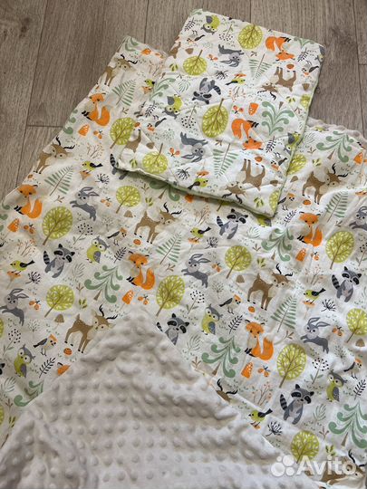 Бортики в детскую кроватку и комплект белья