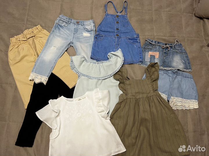Вещи Zara на девочку 18/24 мес