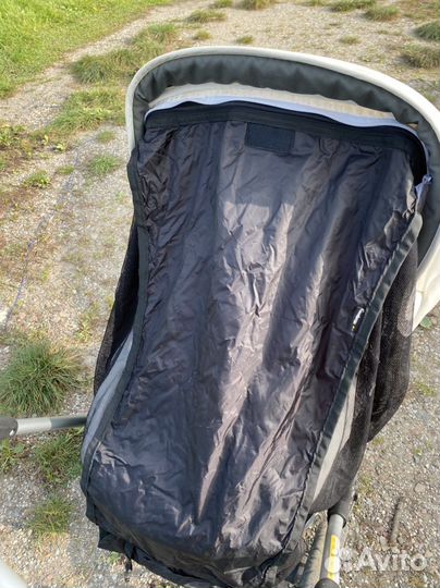 Коляска 2 в 1 эко кожа