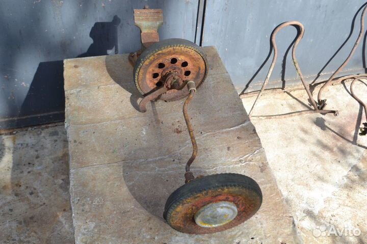 Колесная пара от детской машины 1950-60 гг