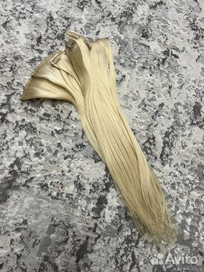 Волосы на заколках hairshop натуральные