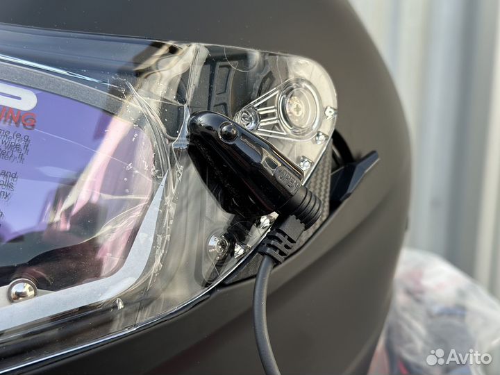 Снегоходный шлем AIM с электроподогревом