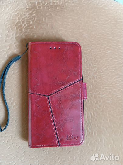 Кожаный чехол для redmi note 5A