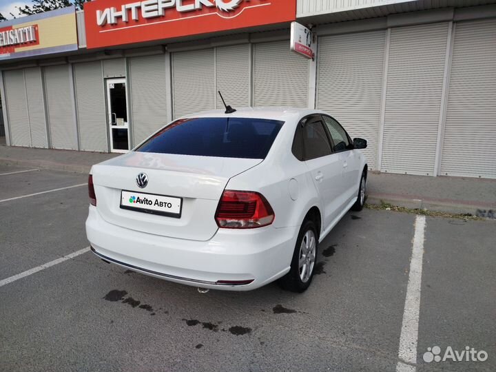 Volkswagen Polo 1.6 AT, 2017, 336 000 км