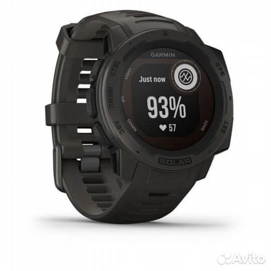 Часы Garmin Instinct 2X Solar graphite