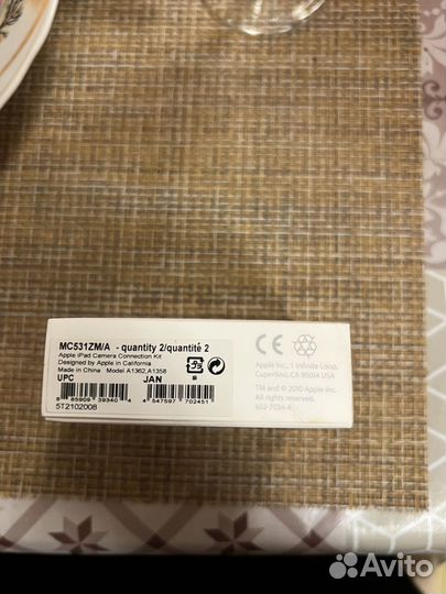 Переходник для iPad