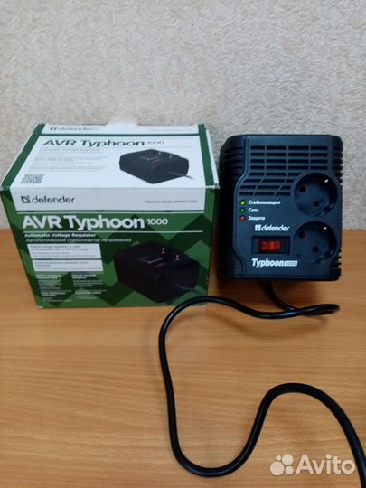 Стабилизатор напряжения Defender avr Typhoon 1000