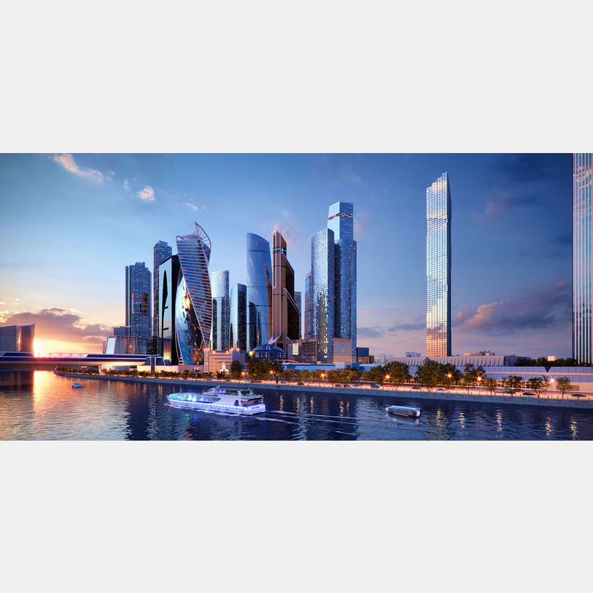 3-к. квартира, 129,7 м², 42/85 эт.