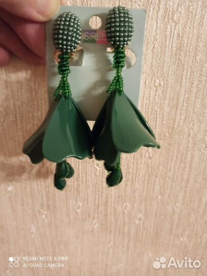Серьги клипсы