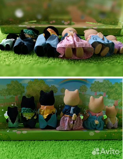 Sylvanian families Shiba семья Шиба