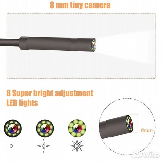 Эндоскоп автомобильный P40